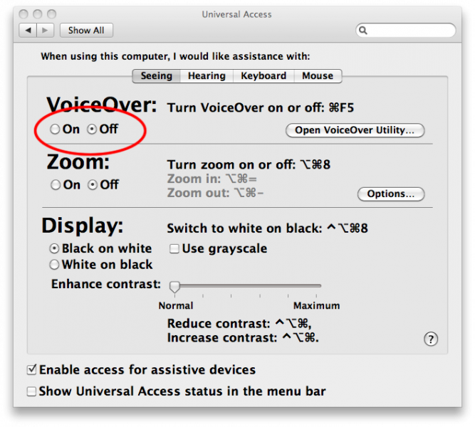 onscreen keyboard for mac os x utilities